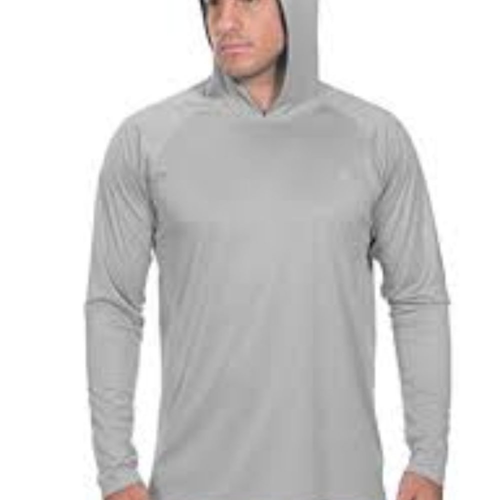 Piqidig Mens Fishing Pullover Hoodie UPF 50+